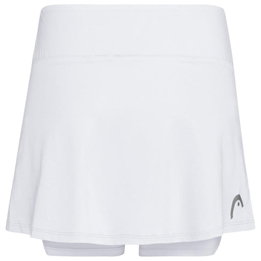 HEAD Womens Club Basic Badminton Skort - White