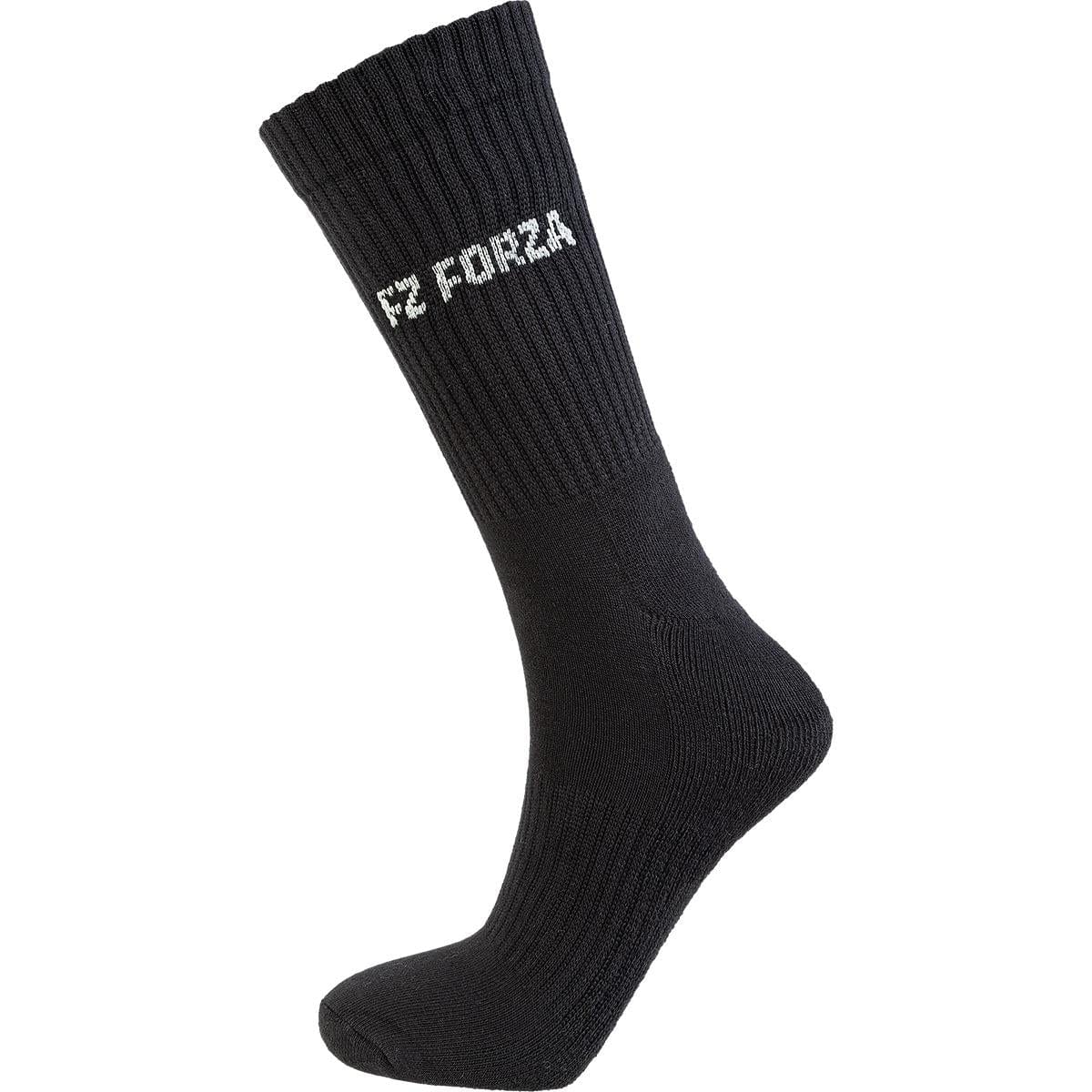 FZ Forza Comfort Long Black Badminton Socks - 3 Pack