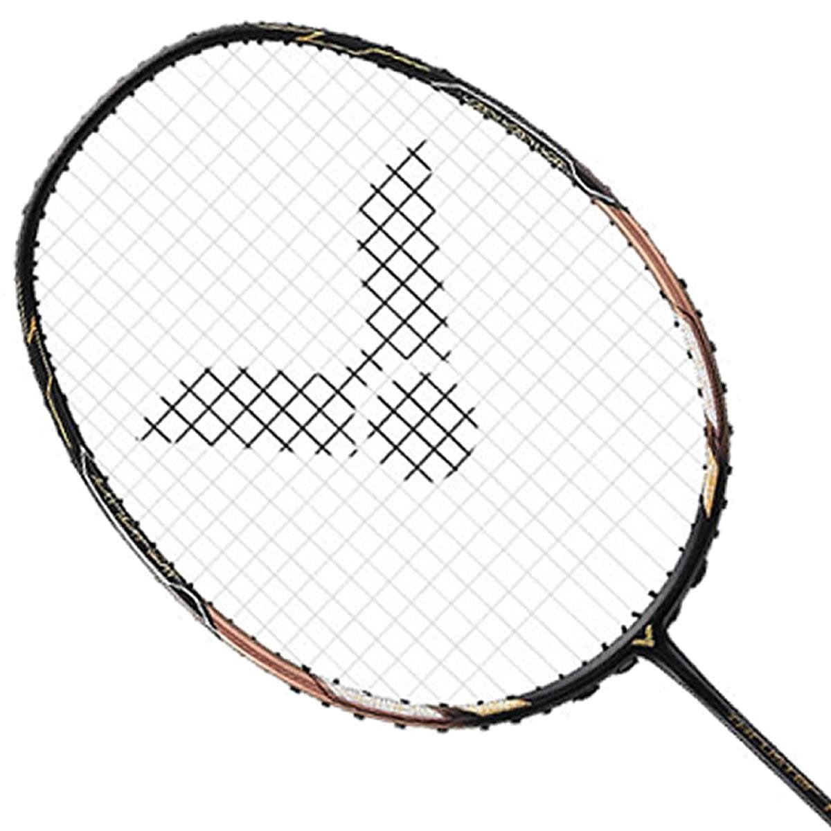  Victor Thruster F C Badminton Racket - Black Gold