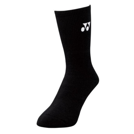  Yonex 19120YX 3D ERGO Crew Black Badminton Socks - 1 Pair