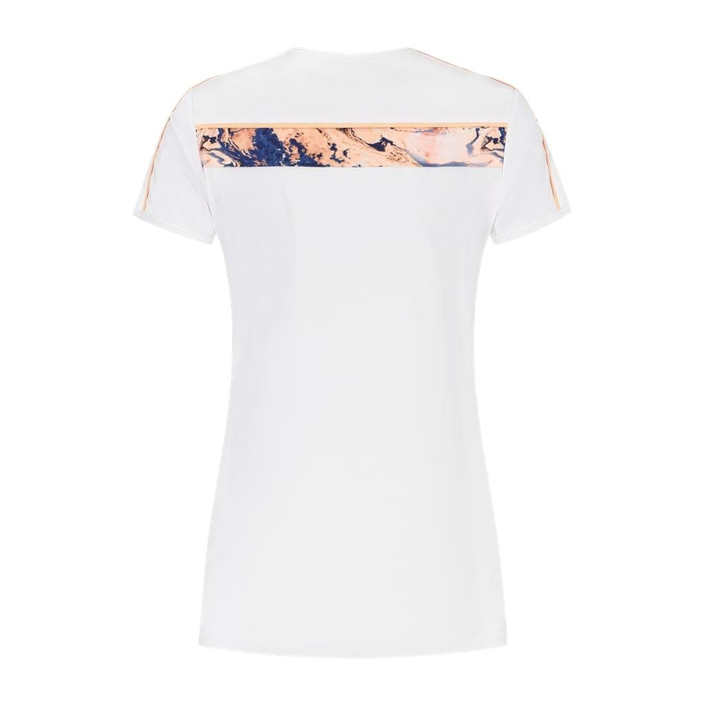  K-Swiss Hypercourt Crew Tee 3 Womens Badminton T-Shirt - White