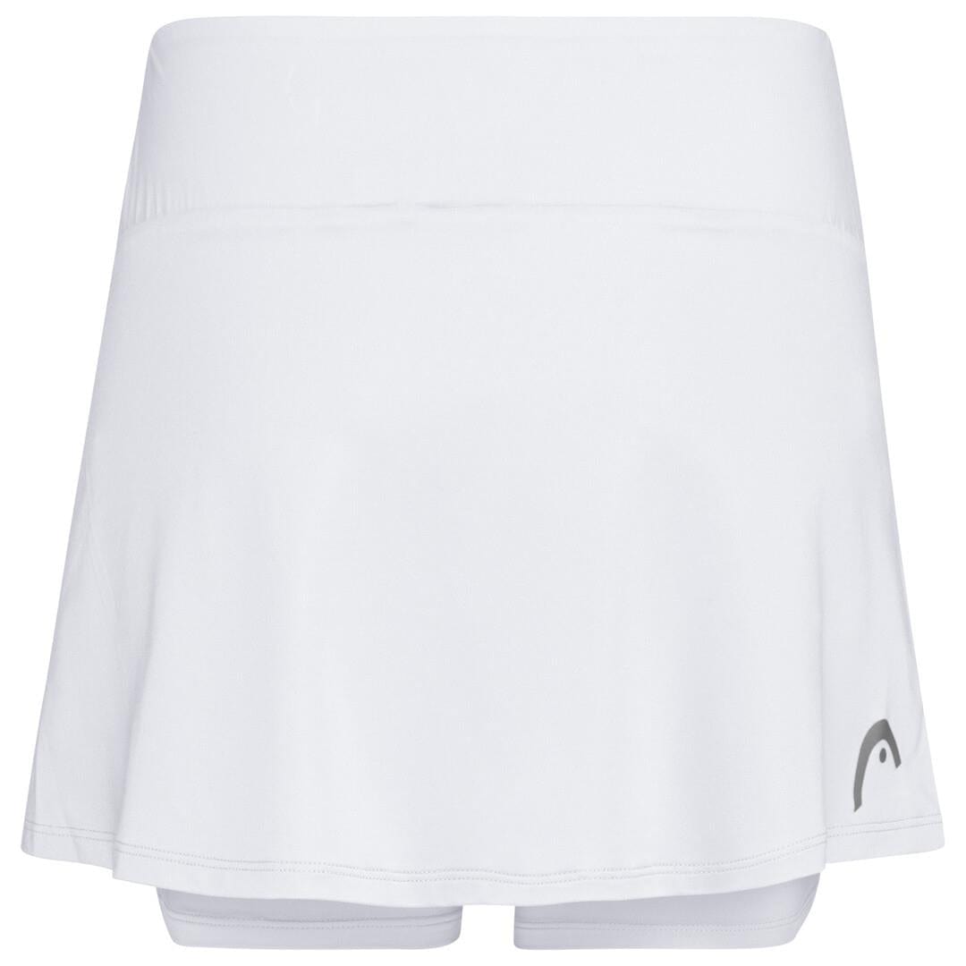  HEAD Womens Club Basic Badminton Skort - White