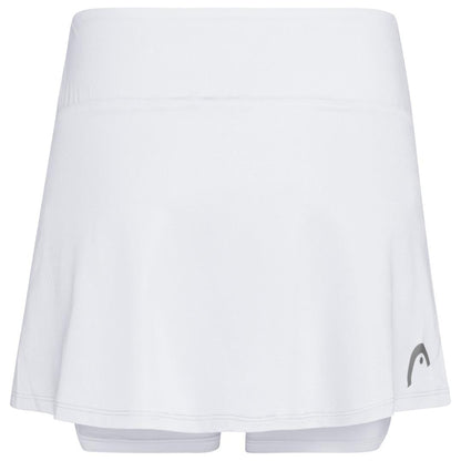  HEAD Womens Club Basic Badminton Skort - White