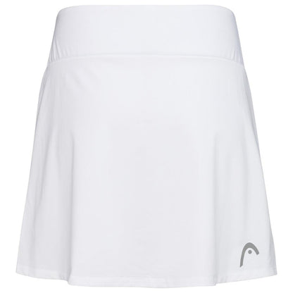  HEAD Womens Club Basic Badminton Skort Long - White