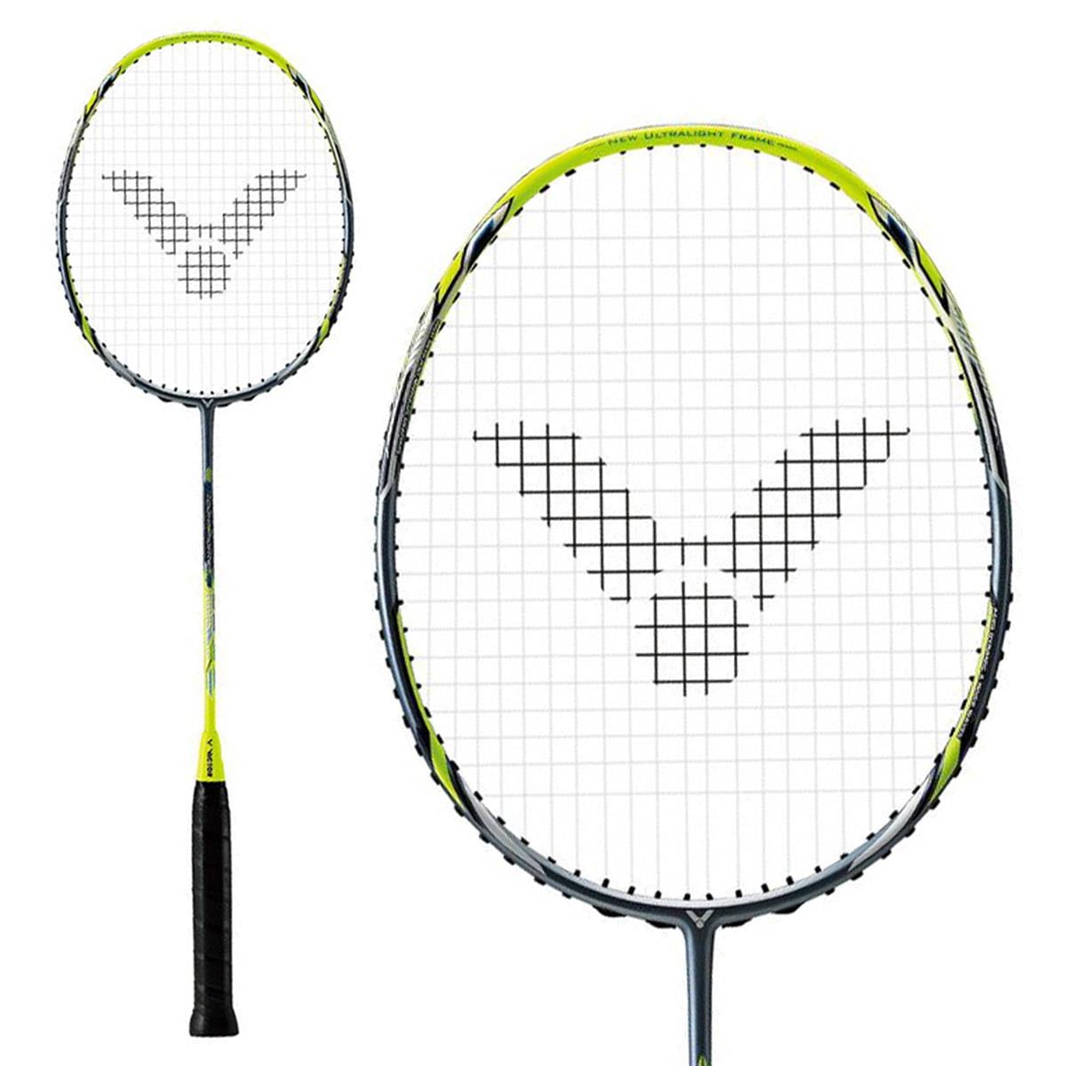  Victor Drive X-Light Fighter 60 Badminton Racket - Blue Yellow