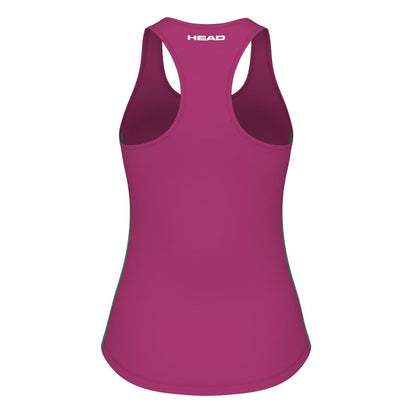  HEAD Spirit Womens Badminton Tank Top - Vivid Pink
