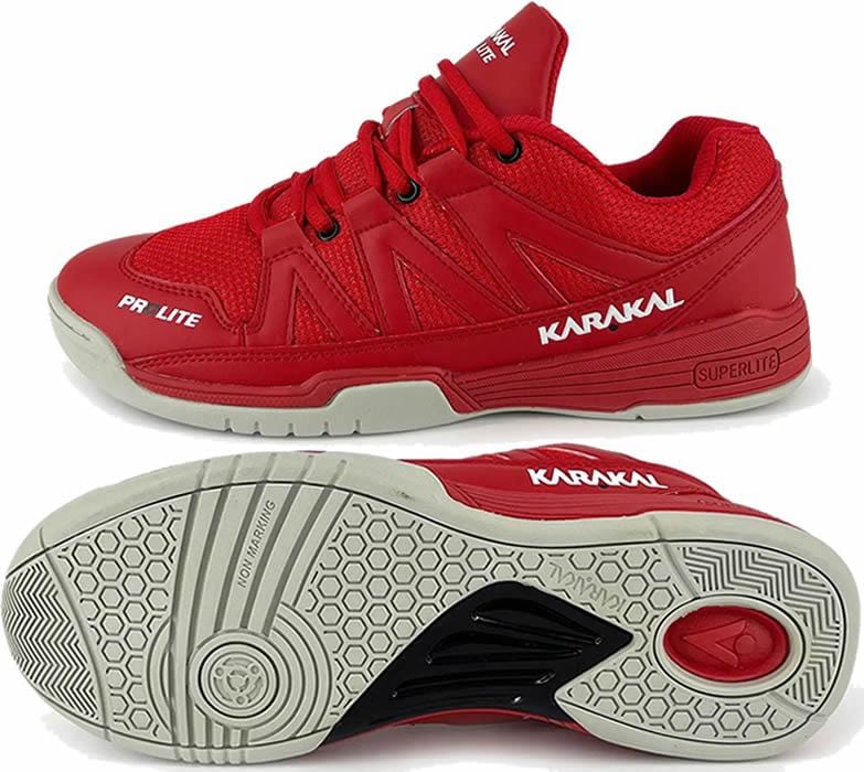  Karakal KF Pro Lite Badminton Shoes - New Red