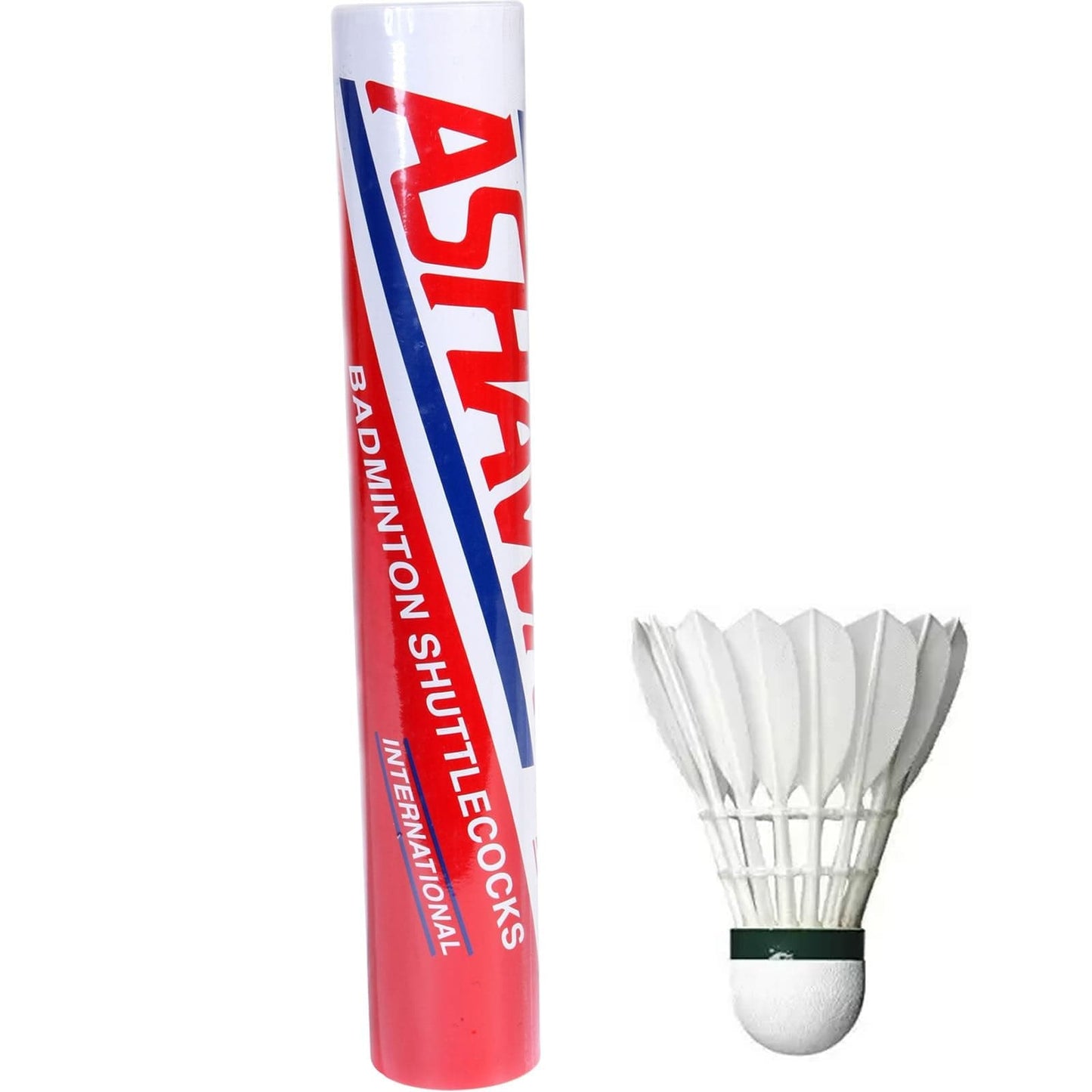  Ashaway International Feather Shuttles / Shuttlecocks - Set Of 12