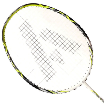  Ashaway Superlight 10 Hex Badminton Racket - White Green