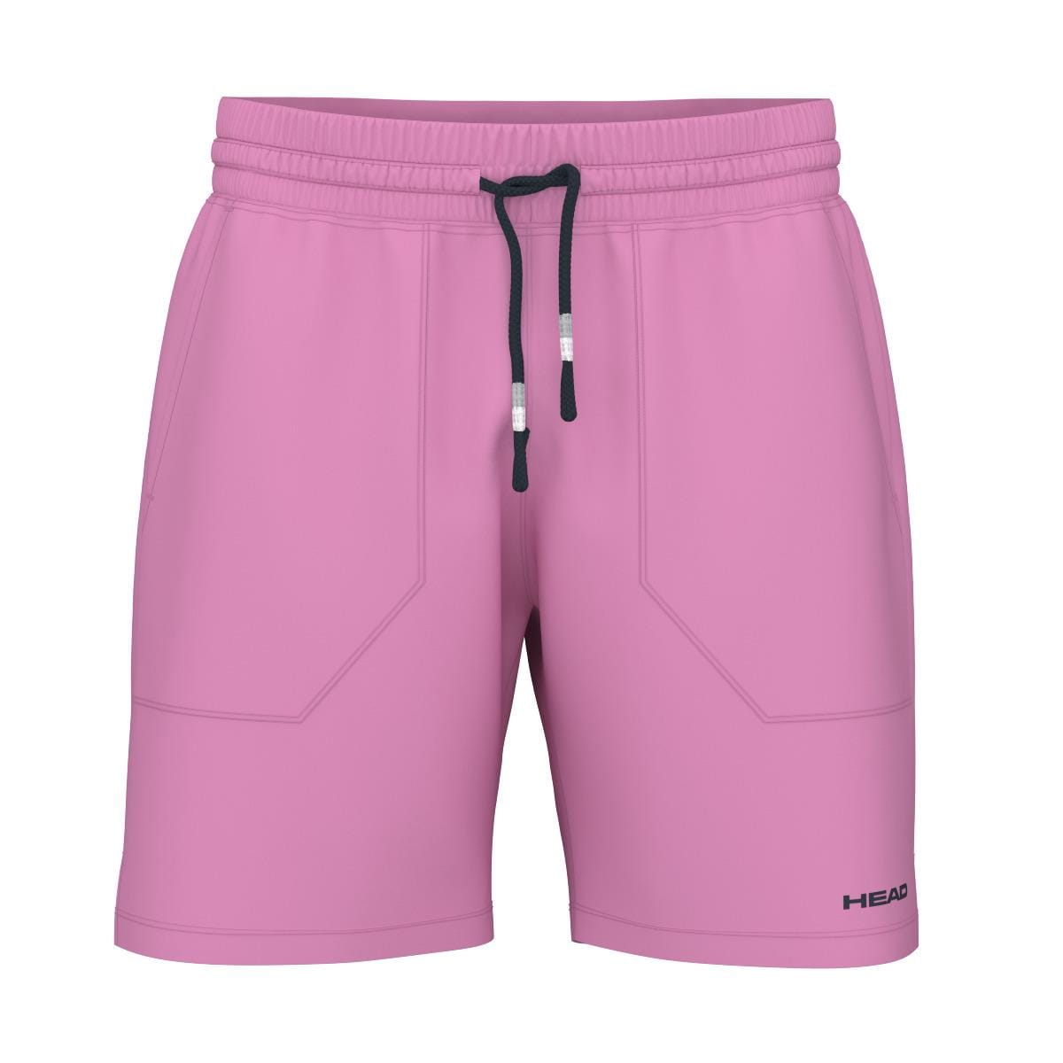  HEAD Performance Mens Play Badminton Shorts - Cyan Pink