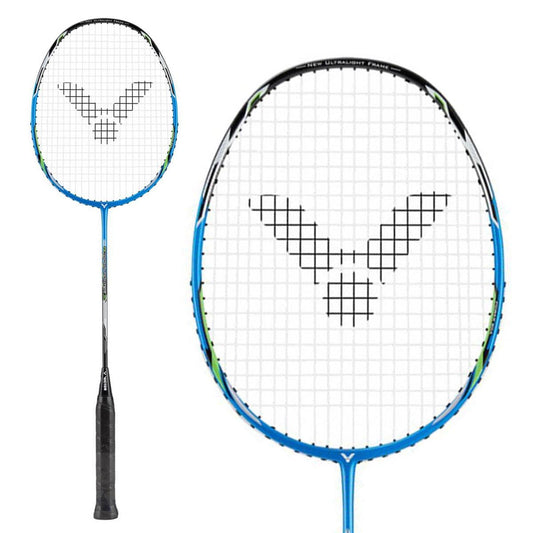  Victor Thruster Light Fighter 30 F Badminton Racket - Blue