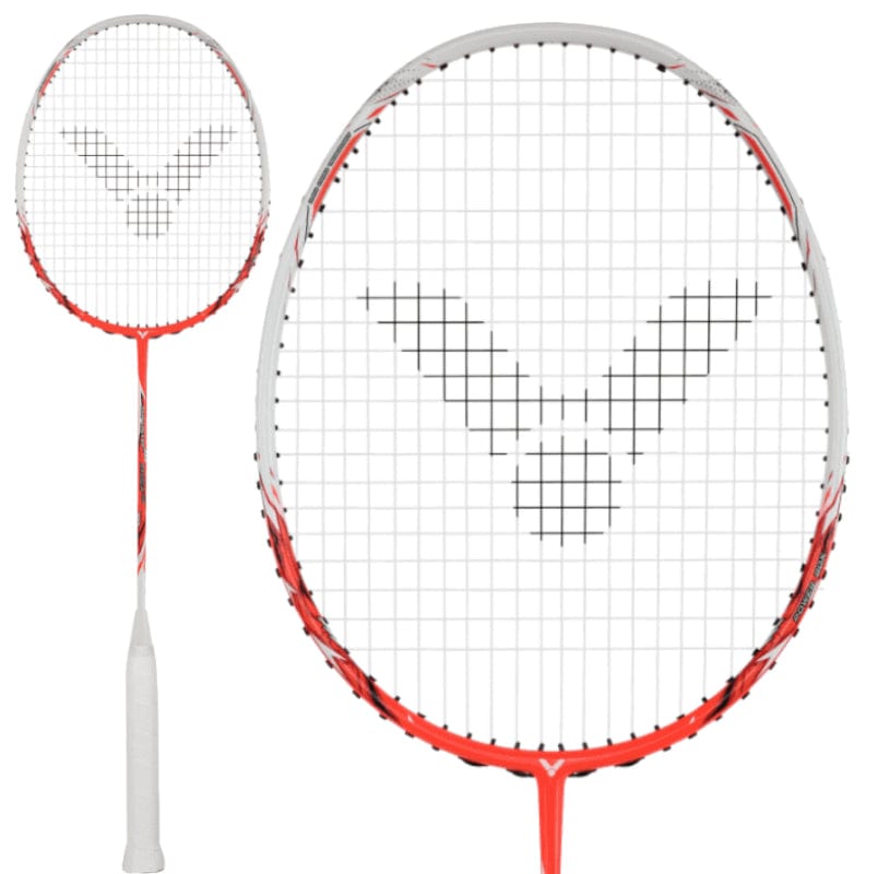  Victor Thruster Ryuga TD Badminton Racket - Flame Red