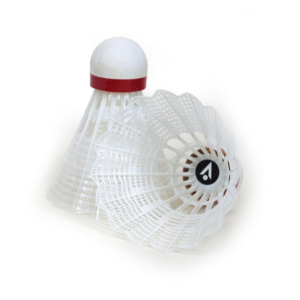  Karakal National Natural Nylon Shuttlecocks - White Fast - Set Of 6