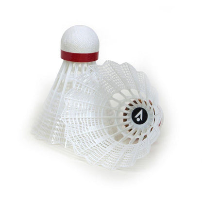  Karakal National Natural Nylon Shuttlecocks - White Fast - Set Of 6