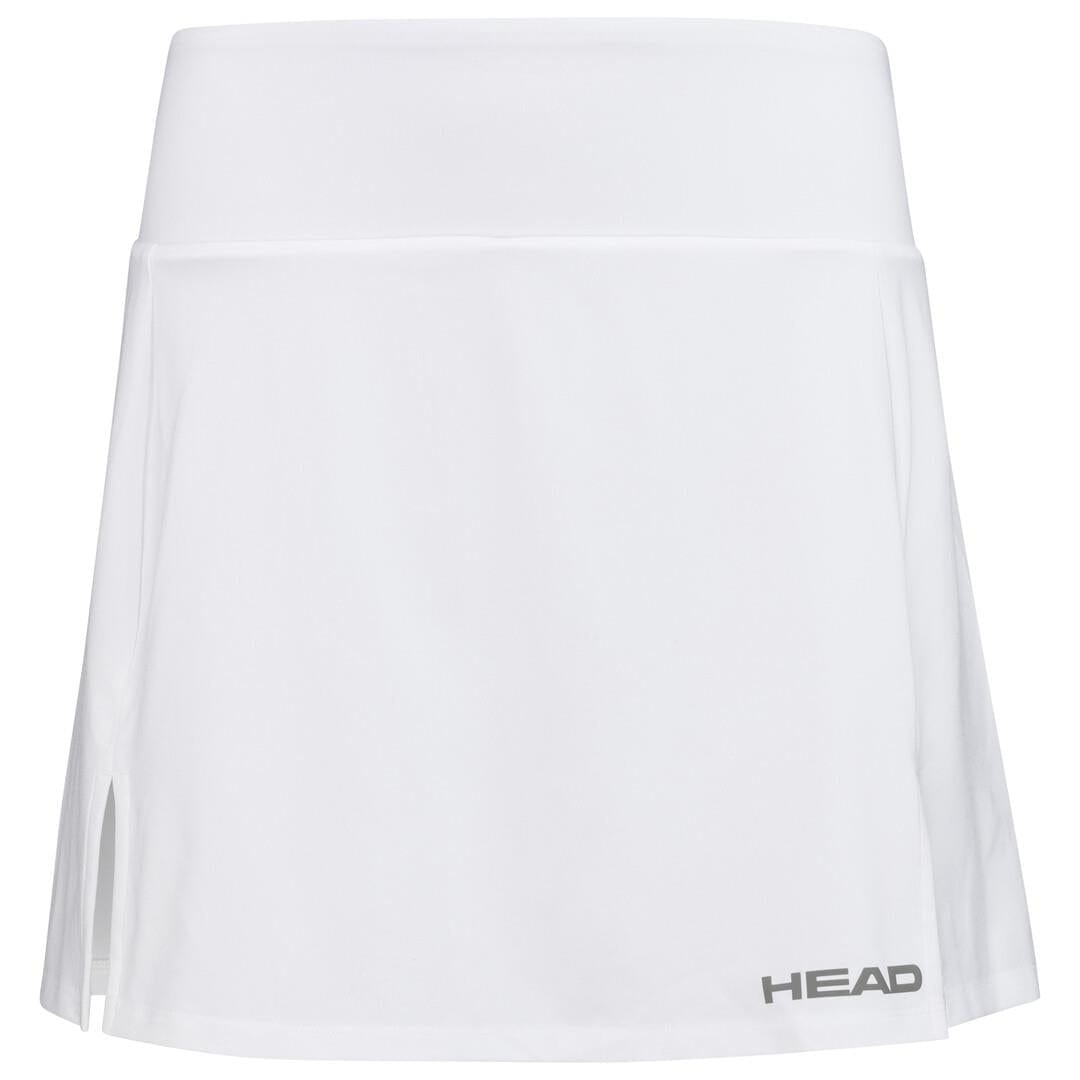  HEAD Womens Club Basic Badminton Skort Long - White