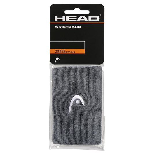  HEAD 5" Badminton Wristband - Anthracite Grey