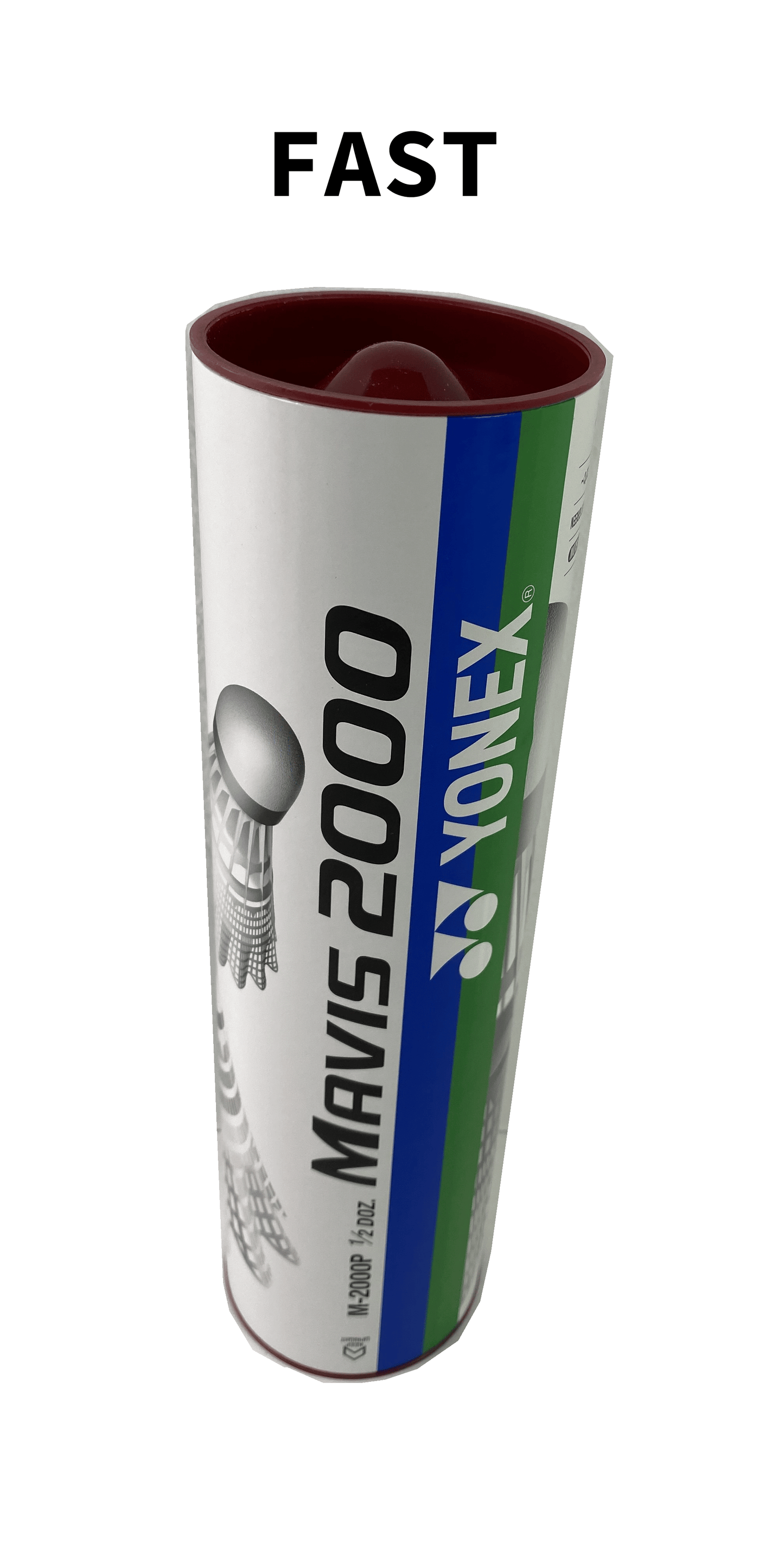  Yonex Mavis 2000 Badminton Nylon Shuttles / Shuttlecocks - Set Of 6