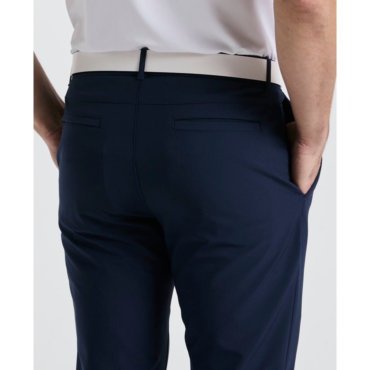 Original Penguin Flat Front Golf Joggers In Black Iris(Flat Front Golf Jogger Blue Ogbse076gg 417)