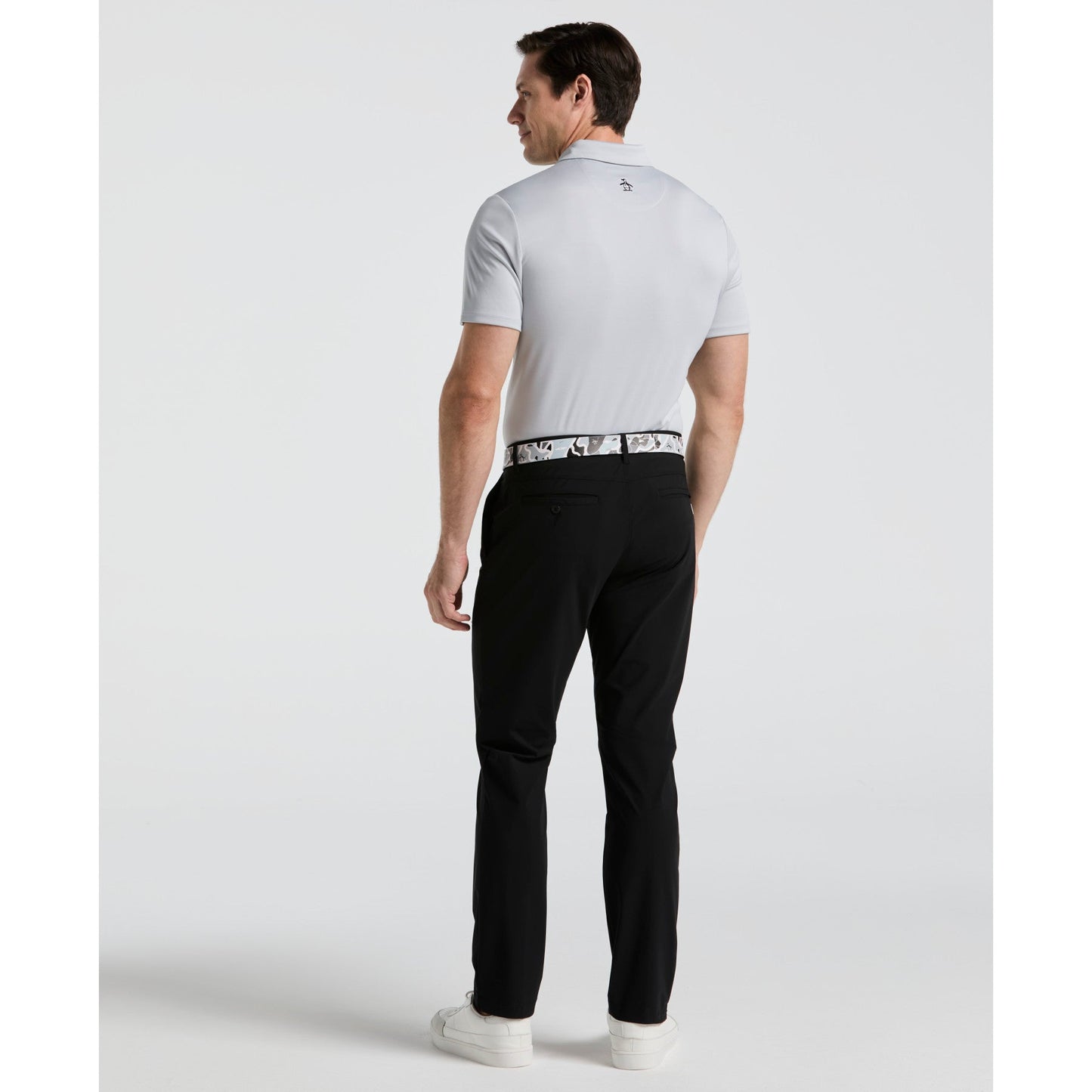 Original Penguin The Player Golf Trousers In Caviar(The Player Golf Trousers Black Ogkbsf44gg 001)