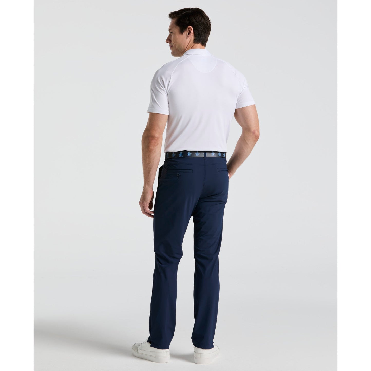 Original Penguin The Player Golf Trousers In Black Iris(The Player Golf Trousers Blue Ogkbsf44gg 417)
