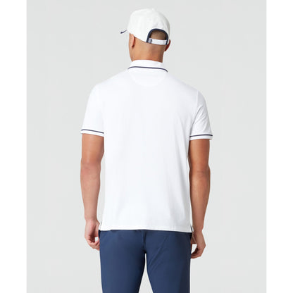Original Penguin Technical Earl Short Sleeve Golf Polo Shirt In Bright White(Technical Earl Golf Polo White Ogkse002gg 118)