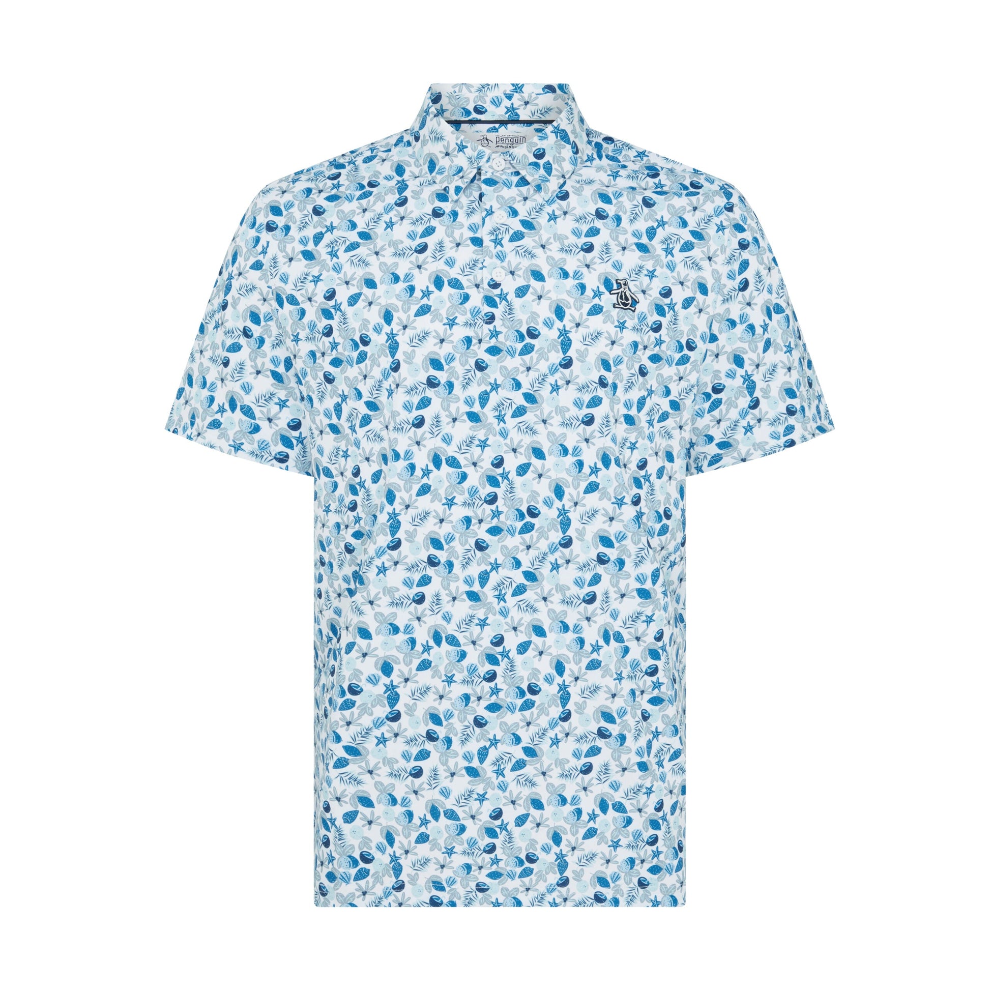Original Penguin Pete's Coconut Caddy Golf Polo Shirt In Bright White(Petes Coconut Caddy Golf Polo Shirt White Ogksf022gg 118)