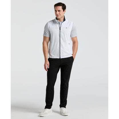 Original Penguin Heritage Lightweight Packable Golf Gilet In Bright White(Heritage Lightweight Packable Golf Gilet White Ogvsf010gg 118)