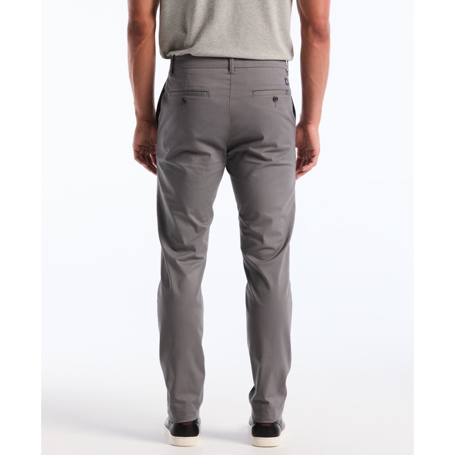 Original Penguin Slim Fit Chinos In Castlerock(Slim Fit Chinos Grey Opbb0022gp 022)