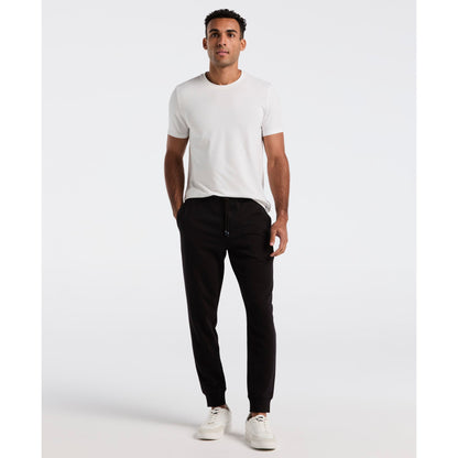 Original Penguin Sticker Pete Fleece Joggers In True Black(Sticker Pete Fleece Joggers Black Opbb0400gp 010)
