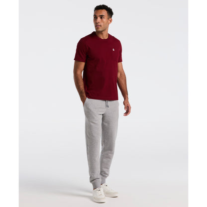 Original Penguin Sticker Pete Fleece Joggers In Rain Heather(Sticker Pete Fleece Joggers Grey Opbb0400gp 080)