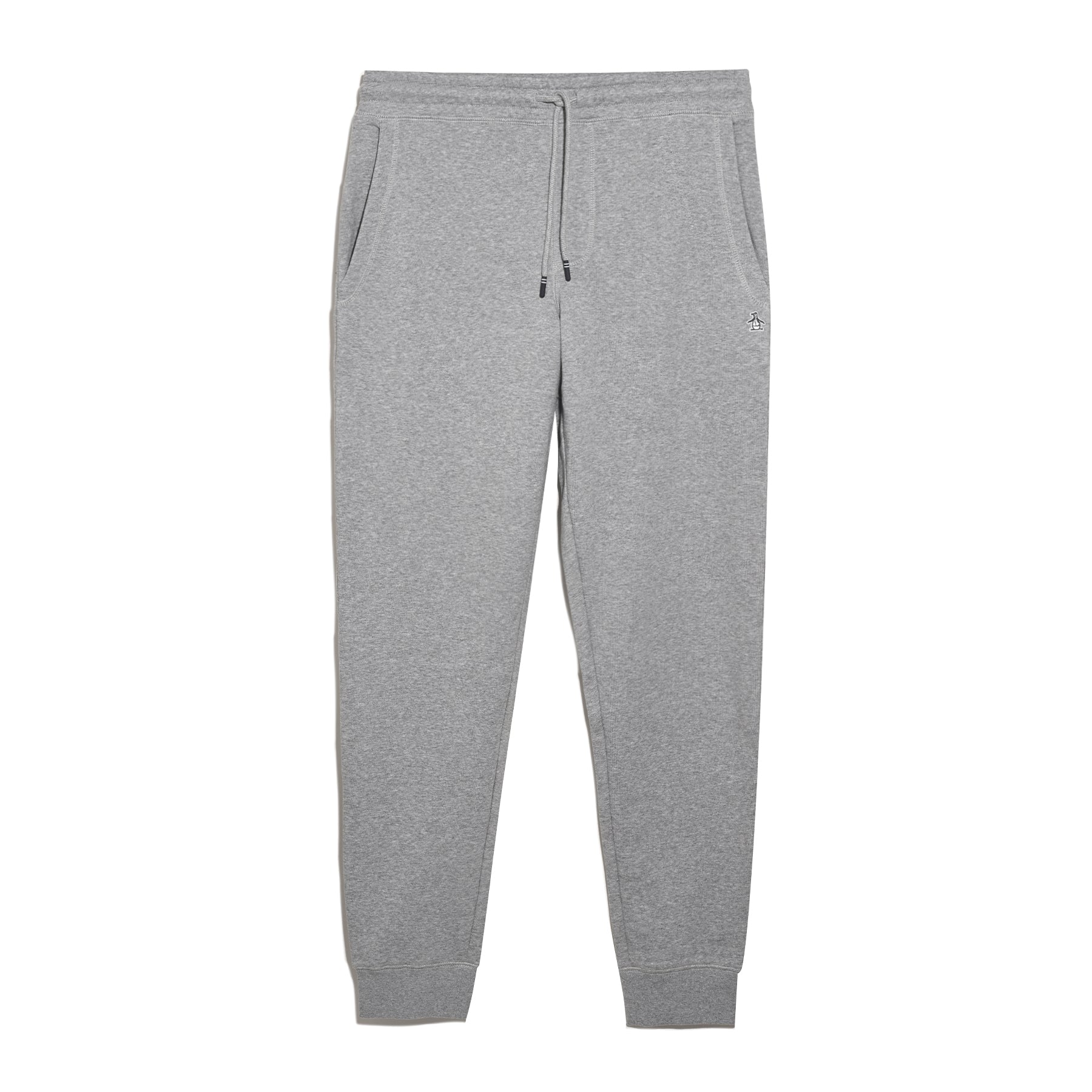 Original Penguin Sticker Pete Fleece Joggers In Rain Heather(Sticker Pete Fleece Joggers Grey Opbb0400gp 080)