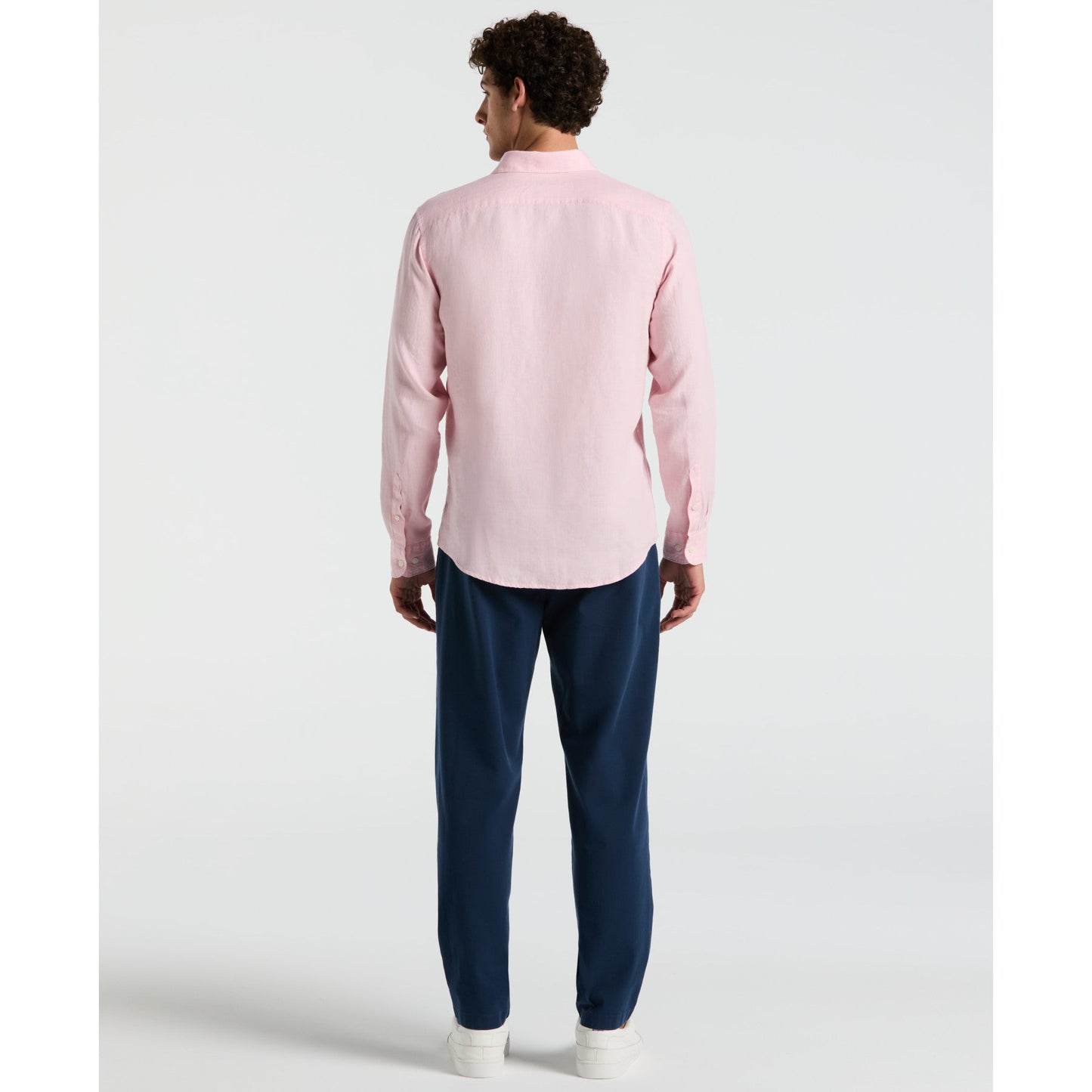 Original Penguin Pleated Chinos In Dark Sapphire(Pleated Chino Pant Blue Opbs2501gp 413)