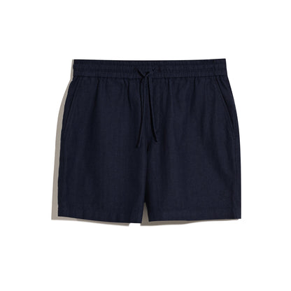 Original Penguin 6" Linen Blend Shorts In Sargasso Sea(6 Linen Blend Shorts Blue Ophm2500gp 485)
