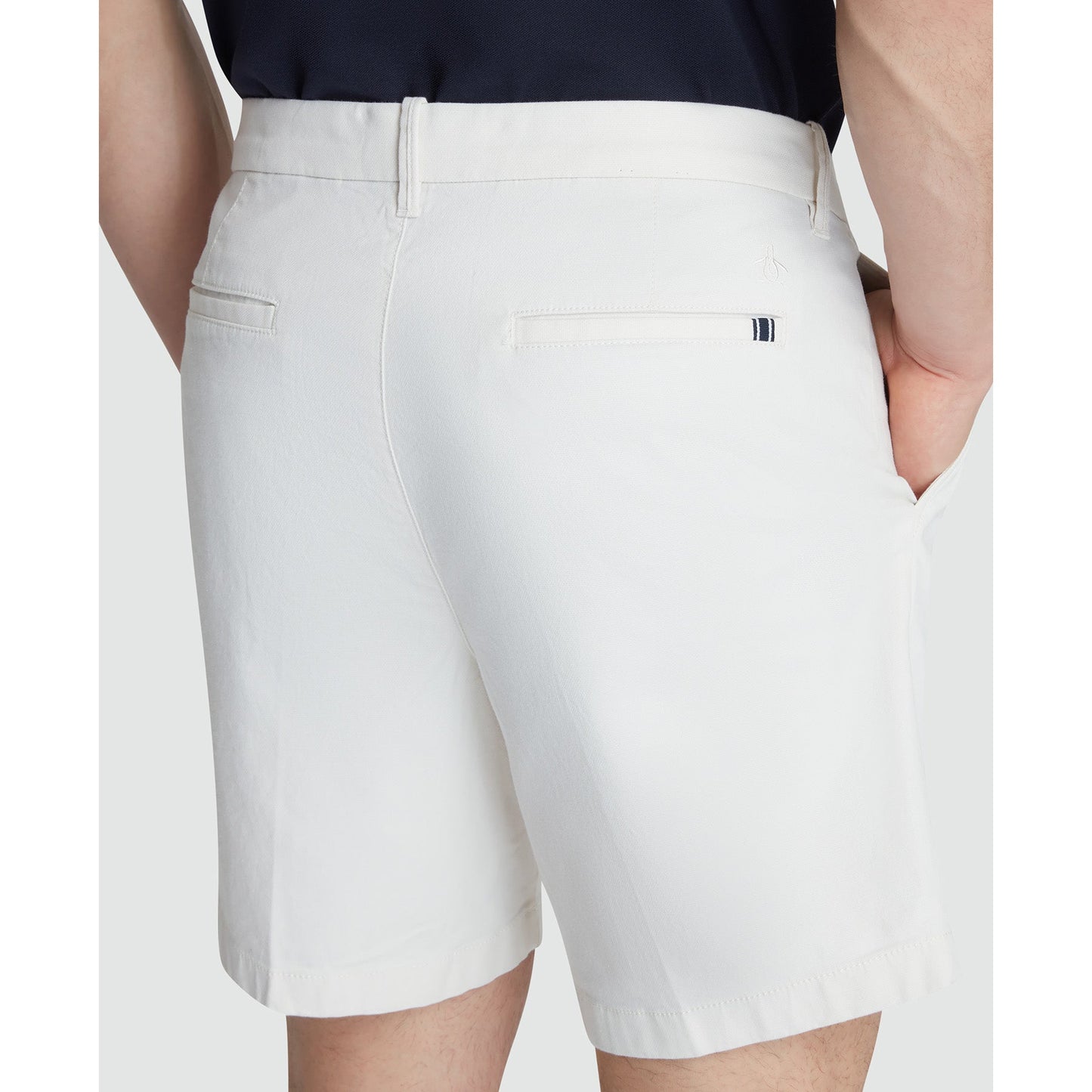 Original Penguin 7" Pleated Shorts In Birch(7 Pleated Shorts Beige Ophs2500gp 252)