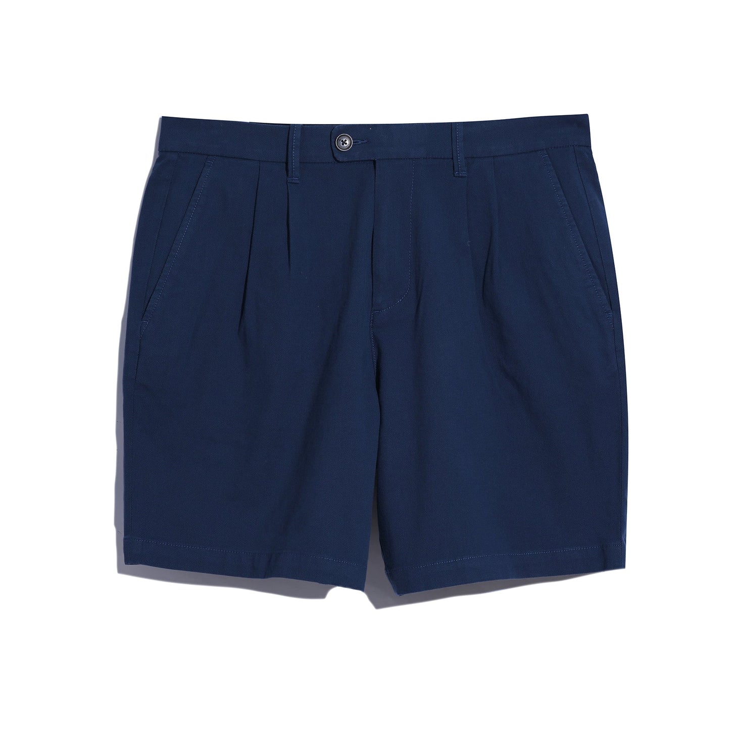 Original Penguin 7" Pleated Shorts In Dark Sapphire(7 Pleated Shorts Blue Ophs2500gp 413)