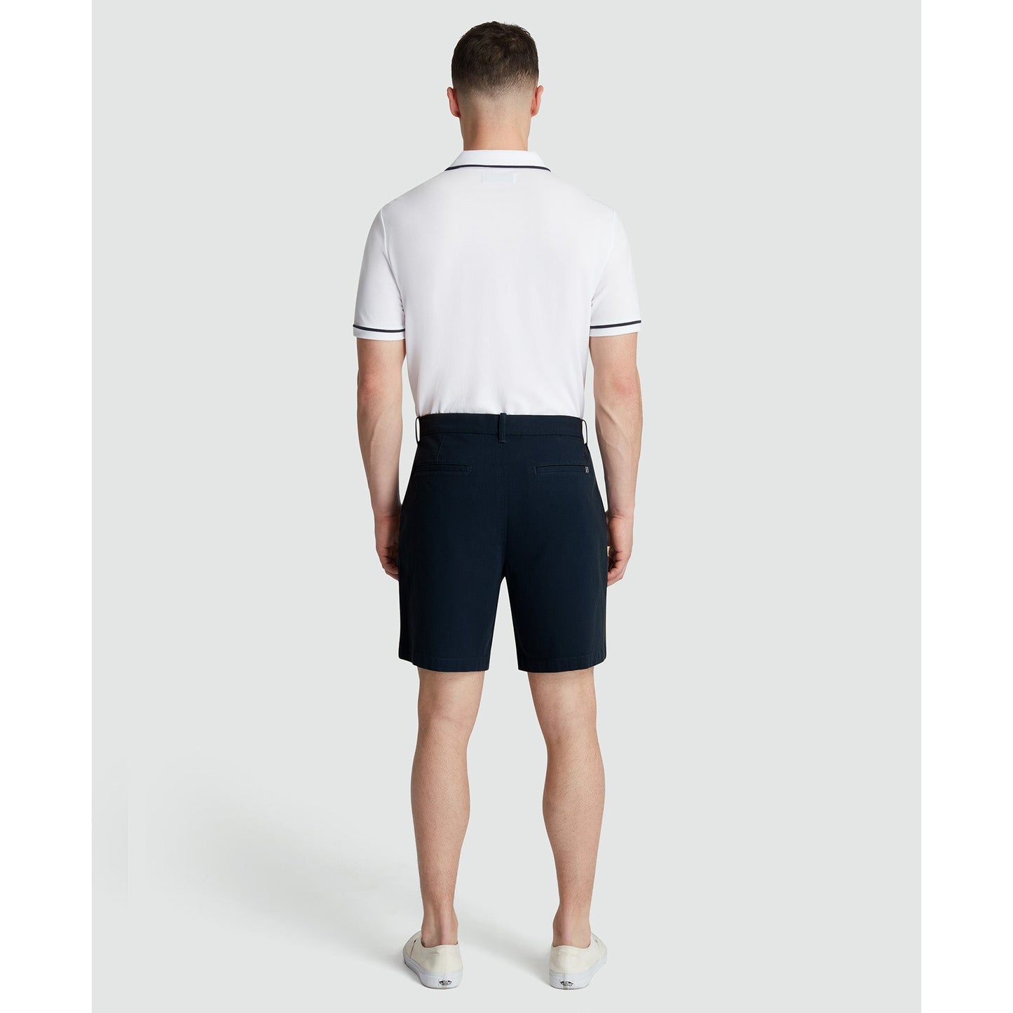 Original Penguin 7" Pleated Shorts In Dark Sapphire(7 Pleated Shorts Blue Ophs2500gp 413)
