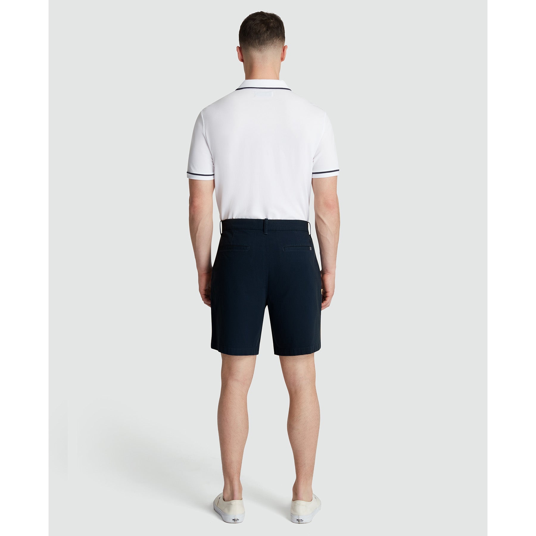 Original Penguin 7" Pleated Shorts In Dark Sapphire(7 Pleated Shorts Blue Ophs2500gp 413)