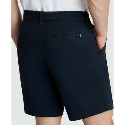 Original Penguin 7" Pleated Shorts In Dark Sapphire(7 Pleated Shorts Blue Ophs2500gp 413)