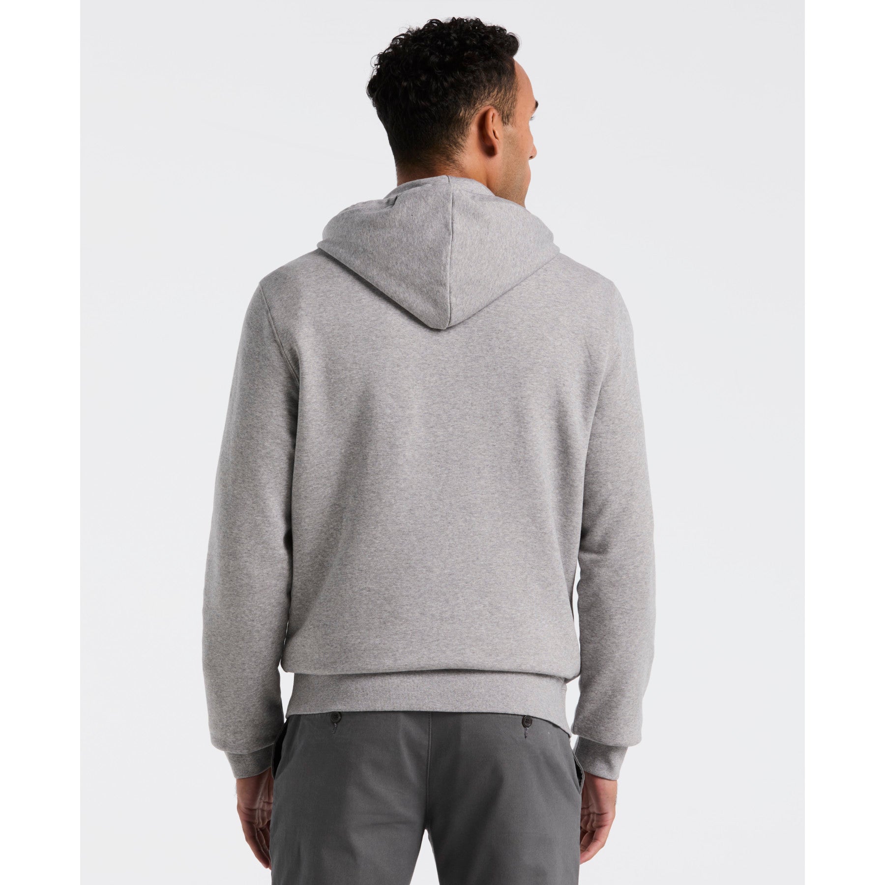 Original Penguin Sticker Pete Hoodie In Rain Heather(Sticker Pete Hoodie Grey Opkb0040gp 080)