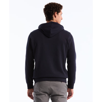 Original Penguin Sticker Pete Full Zip Hoodie In Dark Sapphire(Sticker Pete Full Zip Hoodie Blue Opkb0400gp 413)