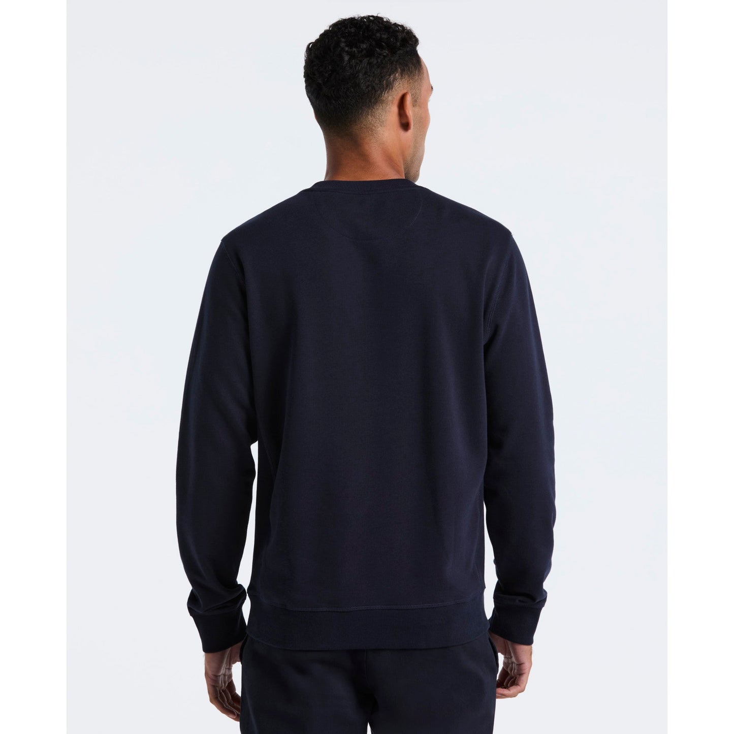 Original Penguin Sticker Pete Sweatshirt In Dark Sapphire(Sticker Pete Sweatshirt Blue Opkb0404gp 413)