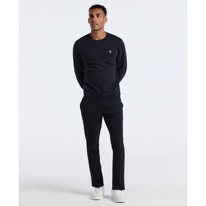 Original Penguin Sticker Pete Sweatshirt In Dark Sapphire(Sticker Pete Sweatshirt Blue Opkb0404gp 413)