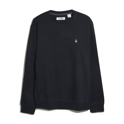 Original Penguin Sticker Pete Sweatshirt In Dark Sapphire(Sticker Pete Sweatshirt Blue Opkb0404gp 413)