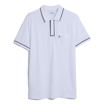 Original Penguin Earl Pique Polo Shirt In Bright White(Earl Pique Polo White Opkb0690gp 118)