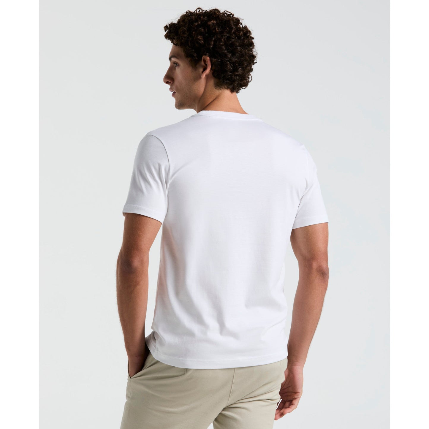 Original Penguin Icons Organic Cotton Jersey TV Pete T-Shirt In Bright White(Organic Cotton Jersey Tv Pete Tee White Opkb2011gp 118)