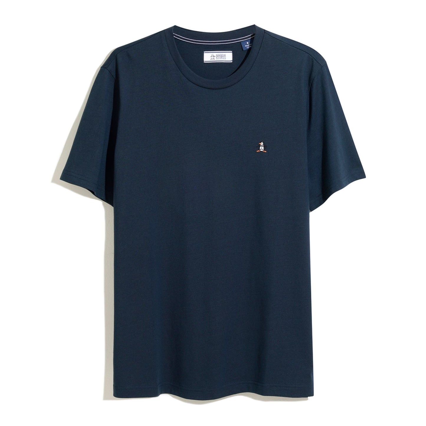 Original Penguin Icons Organic Cotton Jersey TV Pete T-Shirt In Dark Sapphire(Organic Cotton Jersey Tv Pete Tee Blue Opkb2011gp 413)