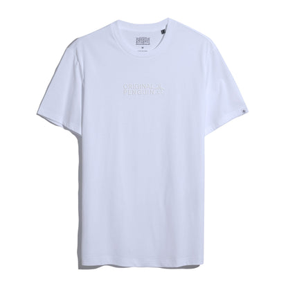 Original Penguin HD Tonal Logo T-Shirt In Bright White(Hd Tonal Logo Tee White Opkf2465gp 118)