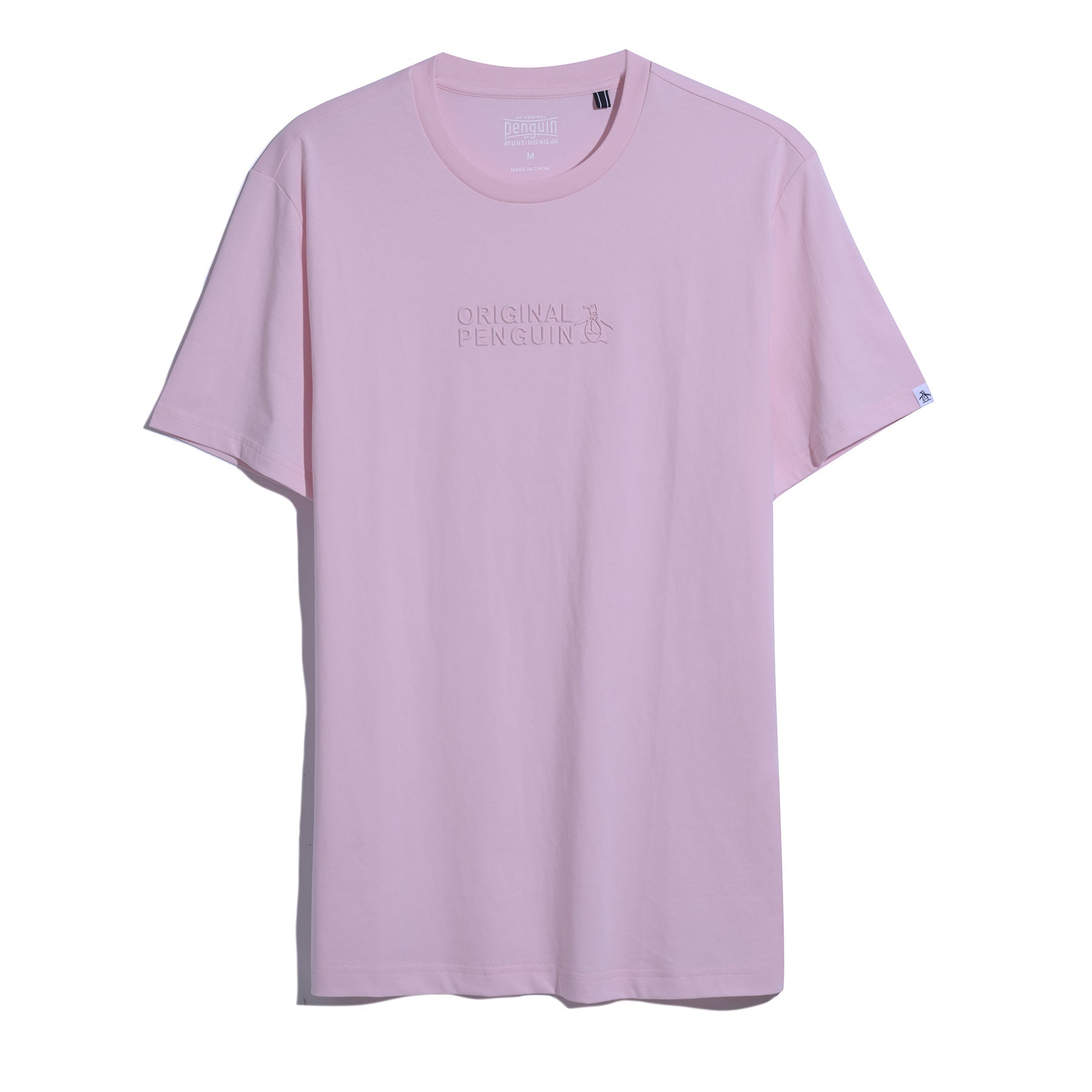 Original Penguin HD Tonal Logo T-Shirt In Parfait Pink(Hd Tonal Logo Tee Pink Opkf2465gp 673)