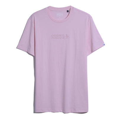 Original Penguin HD Tonal Logo T-Shirt In Parfait Pink(Hd Tonal Logo Tee Pink Opkf2465gp 673)
