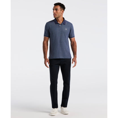 Original Penguin Honeycomb Tipped Polo Shirt In Sargasso Sea(Honeycomb Tipped Polo Shirt Blue Opkf2513gp 485)